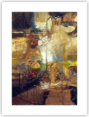 Produktbild von Poster - Poster ohne Rahmen - Abstraktion modern - 30x40 cm - Wand Bild - Wanddeko - Wandbilder - Kunstposter - Wandposter - Bilder - Kunstdruck - Wanddekoration - Wandbild - P2XPA30x40-3483
