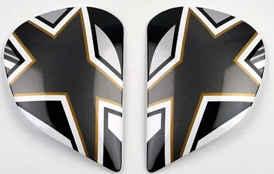 Immagine prodotto di Set Di Supporti Arai Saj Starflag 2 Grigio Casco Integrale