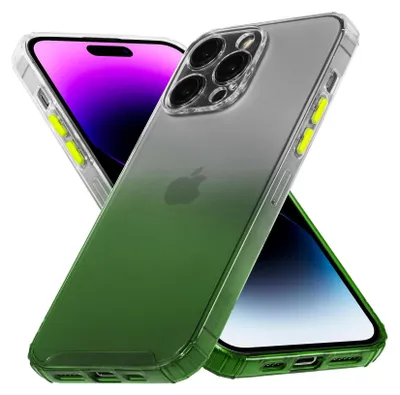 Immagine prodotto di Custodia a colori sfumati per iPhone 14 Pro Custodia protettiva per telefono cellulare Custodia per fotocamera