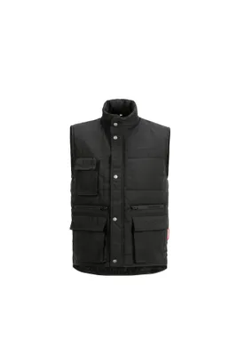 Produktbild von Größe L Unisex Planam Outdoor Weste Turbo Weste schwarz Modell 3691