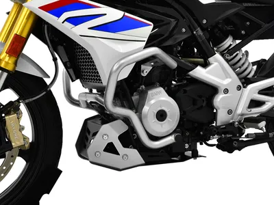 Produktbild von ZIEGER Sturzbügel kompatibel mit BMW G 310 R silber