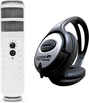 Produktbild von Rode Podcaster MKII USB Mikrofon mit Kopfhörer