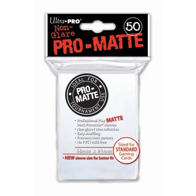 Produktbild von Pro-Matte Sleeves White (50) VPE 1