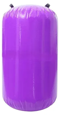 Imagen del producto de Barril inflable para gimnasia - 100x60 cm, color azul