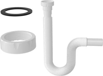 Produktbild von Geruchsverschluss Spüle Küche Waschtisch Siphon flexibel Sifon 1 1/4" 32ø