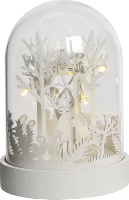 Produktbild von LED Landschaft Glocke Wald mit Hirsch