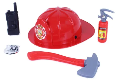 Produktbild von Das Feuerset mit Helm in Blisterverpackung