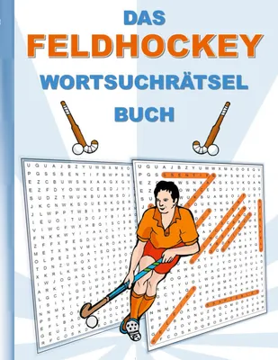 Produktbild von Das Feldhockey Wortsuchrätsel Buch
