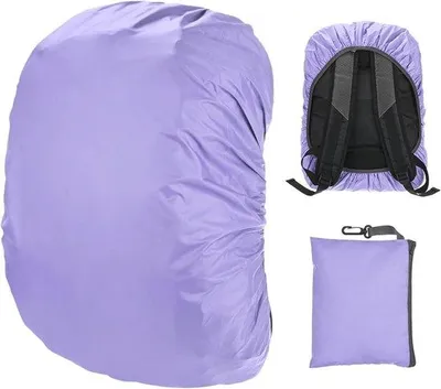 Produktbild von Regenschutzhülle für Rucksäcke, Trekkingrucksäcke, Büchertaschen, staubdicht, wasserdicht, 20-80L Bergsteigerrucksäcke