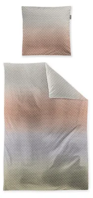 Produktbild von Irisette Bettwäsche apricot-flieder 1x 135x200 cm + 1x 80x80 cm