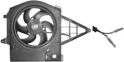 Produktbild von VAN WEZEL 1610746 Lüfter Motorkühlung Kühlerlüfter für FIAT Scudo Kastenwagen (220) Wasserkühler Ø320mm