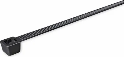 Immagine prodotto di HELLERMANNTYTON Fascette di cablaggio, dentate internamente, 111-05060, 210x4,7 T80R W Nero 100 pz