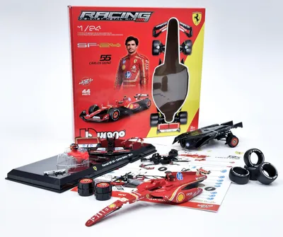 Produktbild von Ferrari SF-24 #55 C.Sainz 2024 BUILDING - Bburago 1:24