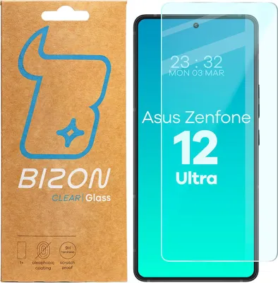 Produktbild von Szkło hartowane Bizon Glass Clear 2 do Asus Zenfone 12 Ultra