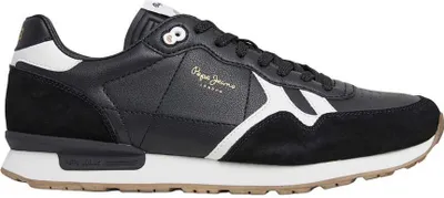 Obrázok produktu pre Pepe Jeans Brit Supra M - Čierna koža/syntetika : 41 : Normálna Veľkosť: 41 Šírka: Normálna