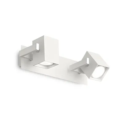 Produktbild von Moderne Wandleuchte Maus Metall Weiß 2 Lichter Gu10