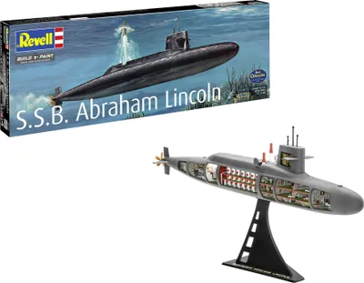 Image de Revell Kit de modélisme - S.S.B. Abraham Lincoln 1:253 - 158 pcs.
