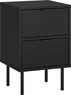Produktbild von Nachtkonsole Ido Nachtschrank 35x34x54cm schwarz