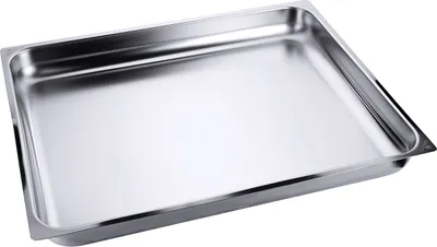 Produktbild von Konvektomatenblech, Backblech, Edelstahl, GN 2/1, Tiefe wählbar : GN 2/1, 65 mm Variante: GN 2/1, 65 mm