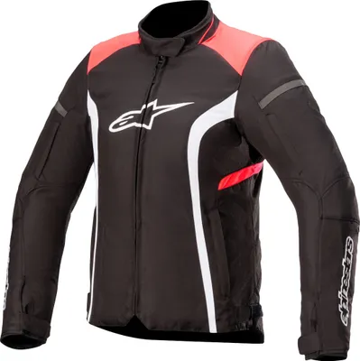 Produktbild von Alpinestars Stella T-Kira V2 Wasserdichte Damen Motorrad Textiljacke, schwarz/rot, 2XL