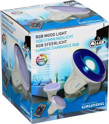 Obrázek produktu pro Náladová lampa Grundig RGB s dálkovým ovládáním a změnou barev