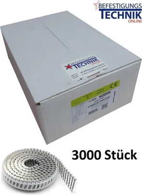 Produktbild von 2,8x35mm Ring feuerverzinkt Coil Haftennägel für Haftennagler Prebena 3GP-CNH50 Tjep PC-50 CN50G 3,0