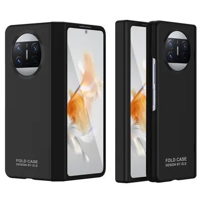 Obrázek produktu pro Pouzdro pro Huawei Mate X3 Tvrdé PC pouzdro s ochrannou fólií na displej a ochranou pantu černé