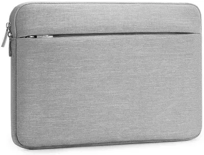 Produktbild von Laptoptasche, stoßfeste Notebooktasche für 15,6-Zoll-Laptops, Laptop-Schutzhülle, Notebook-Schutztasche, PC-Laptop-Schutztasche (grau)