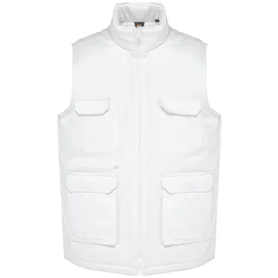 Produktbild von WK. Designed To Work Gefütterte Uni-Weste aus Baumwollpolyester