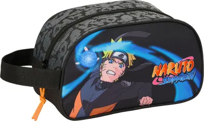 Obrázek produktu pro Cestovní toaletní taška Naruto černá 26 x 15 x 12 cm