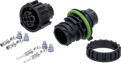 Produktbild von KALI-2002 DIN 72585 Rundstecker Set 2-polig