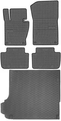Obrázok produktu pre Sada podlahových rohoží a rohože do batožinového priestoru pre SUV BMW X3 (model E83, výroba od 01.2004 do 10.2010)