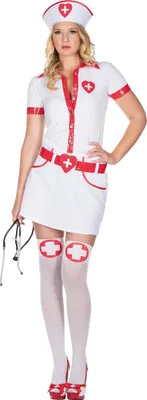 Produktbild von OP-Krankenschwester Kostüm - Fasching Halloween Größe: 34
