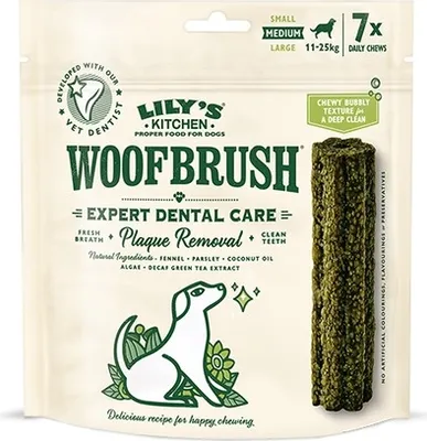 Produktbild von Lily's Kitchen Woofbrush Dental Chew Medium, Leckerli, Hund, Universal, 50 g