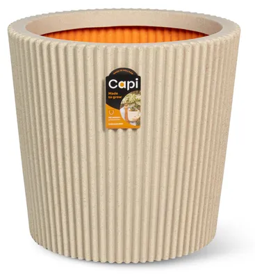 Produktbild von Capi Europe - Gefäßs konisch Groove NL - Kiesel - 45x41 - KGVPE613