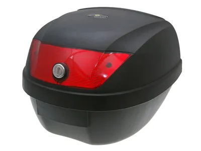 Produktbild von Topcase Koffer ROME schwarz 28L UNIVERSAL Roller Mofa Moped Motorrad Quad ATV
