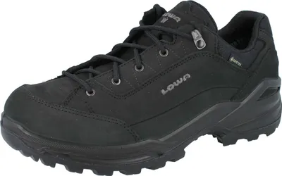 Immagine prodotto di LOWA Renegade GTX Lo W Scarpe da trekking da uomo in pelle Nubuck nera : UK 7,5 Numero di scarpe: UK 7,5