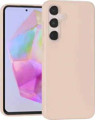 Zdjęcie produktu dla Mercury Soft Sam A35 A356 Etui Case Pokrowiec Do Telefonu Różowo-Piaskowy