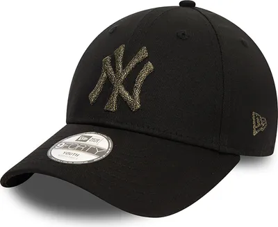 Produktbild von New Era Kids Cap 9FORTY New York Yankees Metallic black Child