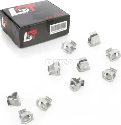 Produktbild von 10x Metallklammer Zylinderkopfhauben Befestigung Clips für SKODA VW GOLF IV BORA