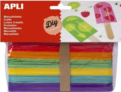 Produktbild von Apli Stock Stock 150x18mm sortierte Farben -40u-.