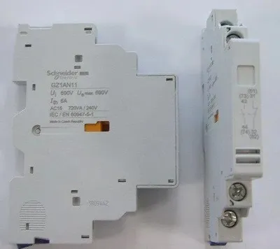 Image de Schneider Electric Contact auxiliaire pour disjoncteur GZ1 1NO 1NC, GZ1AN11