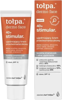 Zdjęcie produktu dla Tołpa Dermo Face Ujędrniający Krem Do Twarzy Przeciwzmarszkowy Spf15 40Ml