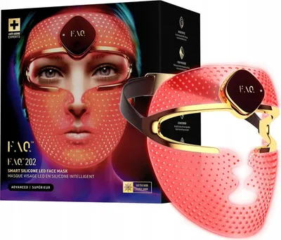 Zdjęcie produktu dla LED FAQ 202 do Twarzy NIR Terapia Światłem Anti-Aging Bezprzewodowa