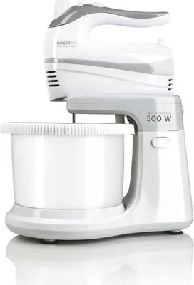 Imagen del producto de Haeger BL-5BW.014A, Batidora de pie, Blanca, Para mezclar, 3 litros, Controles giratorios, 500 W
