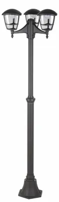 Obrázok produktu pre LED stĺpové svietidlo CENTURY LILANDA, 3 žiarovky, 30 W, 230 V striedavého prúdu, 4000 K, 1850 lm, uhol vyžarovania 120°, výška 220 cm, stupeň krytia IP44, CEN LLD3P-108040