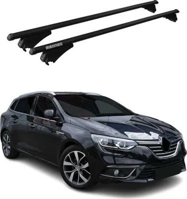 Obrázok produktu pre Tiger Priečne strešné nosiče pre Renault Megane IV Grandtour 2015-25 Čierna