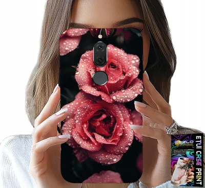 Obrázok produktu pre Puzdro Pre Huawei Mate 10 Lite - Krásne Ružové Ruže, Kvetinové Vzory, Puzdro