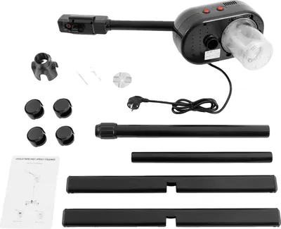 Produktbild von Gesichtsdampfer, höhenverstellbar, 360° drehbar, Schwarz