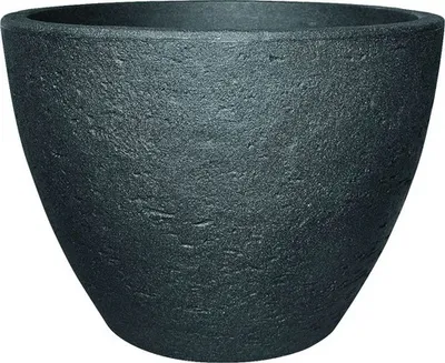 Produktbild von Pflanzkübel geli Stone Kunststoff Ø 60 cm H 45 cm anthrazit